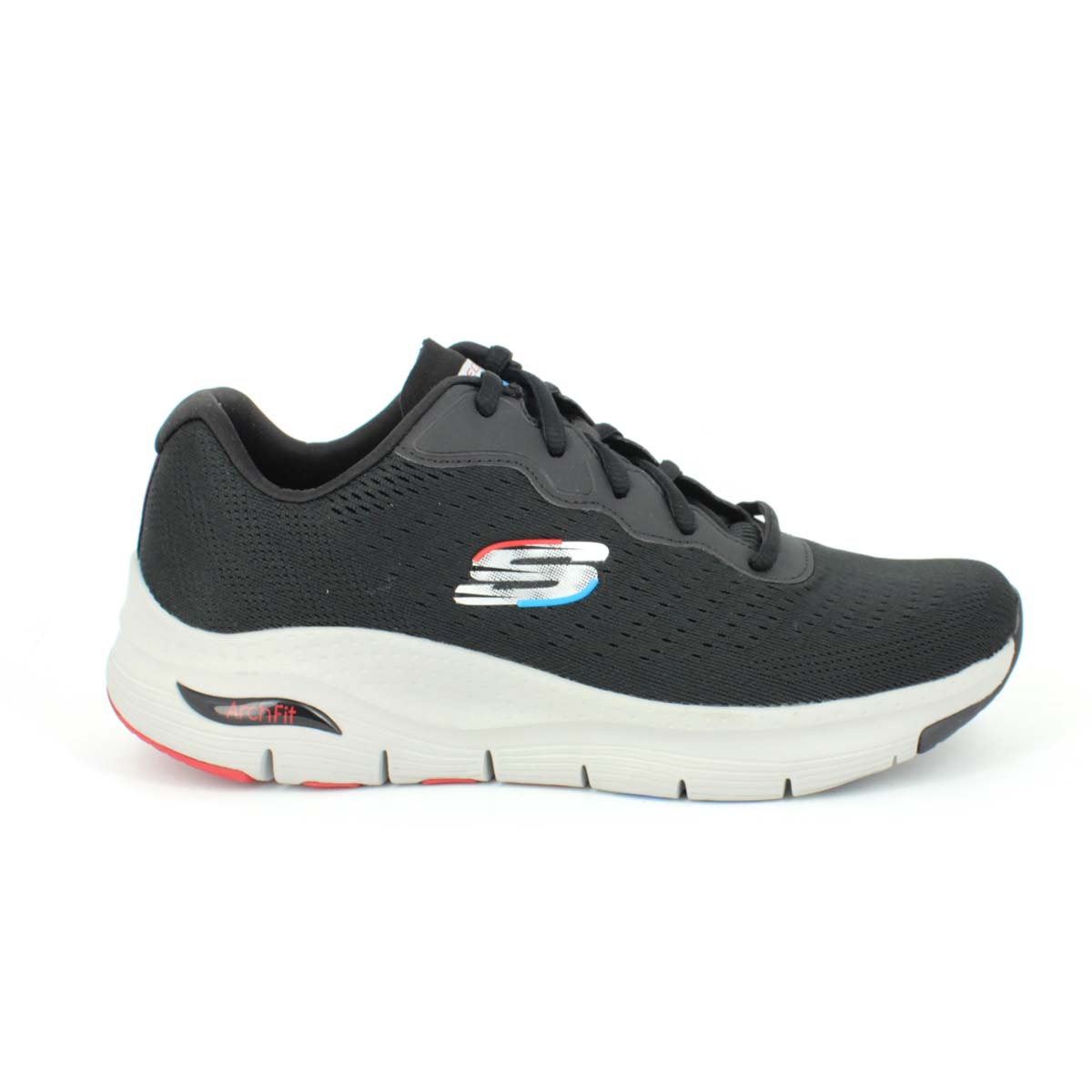 SNEAKERS NEGRO - Scarpi